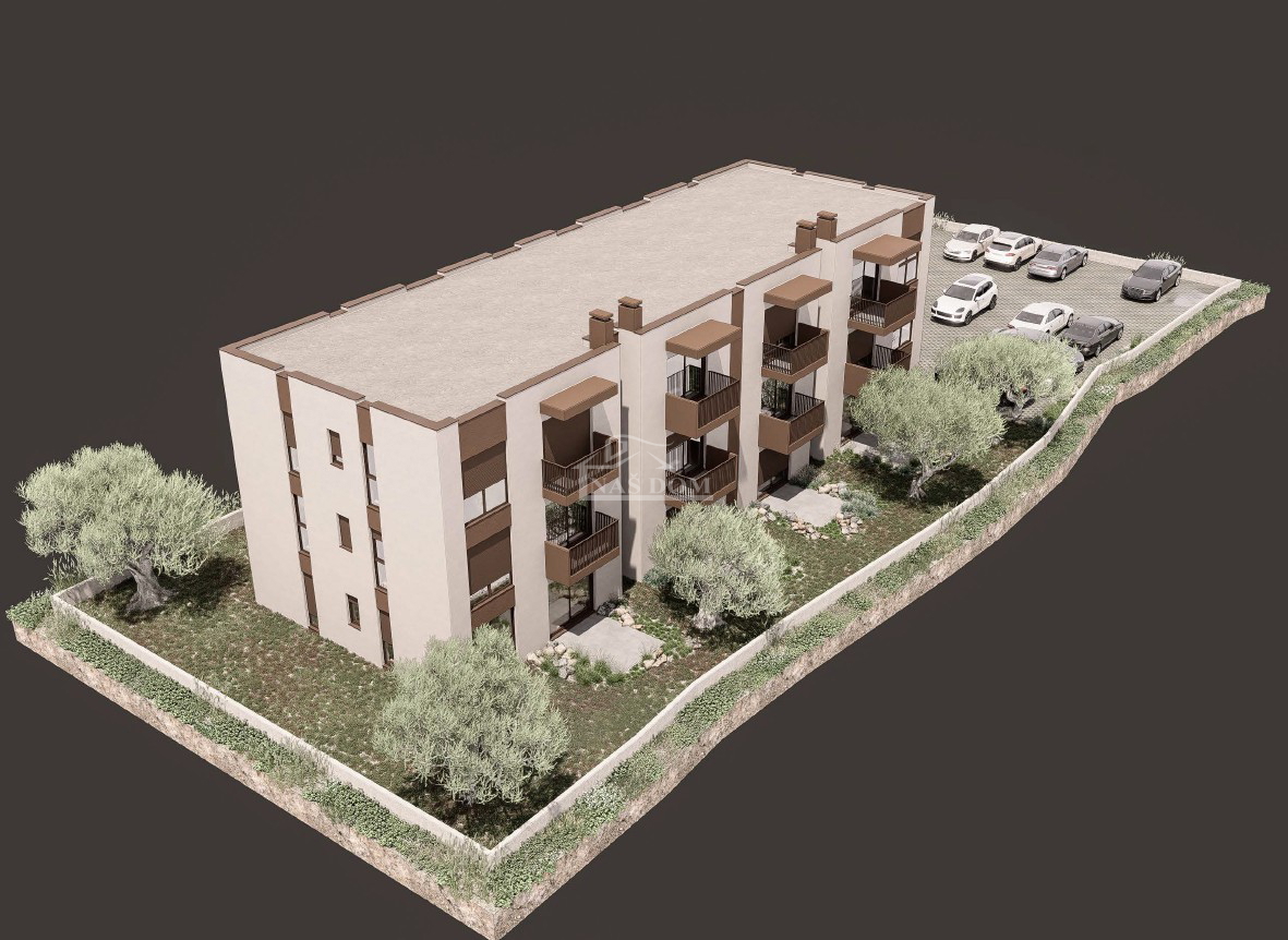 Vodice - Stan S6 na prvom katu, 1300m od plaže