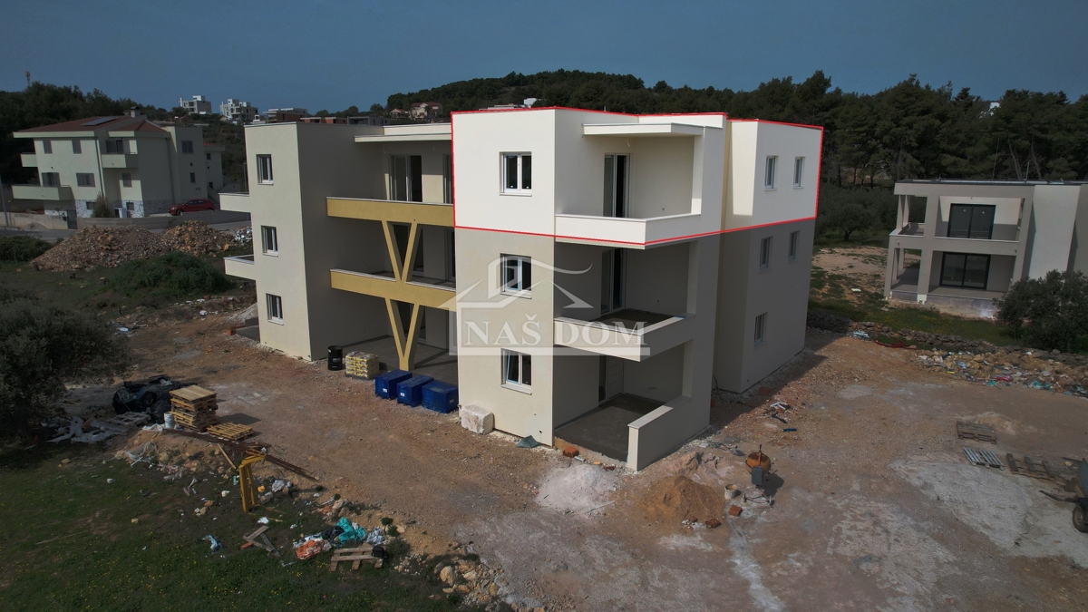 Vodice - Two-bedroom apartment S9 with sea view, 2nd FLOOR
