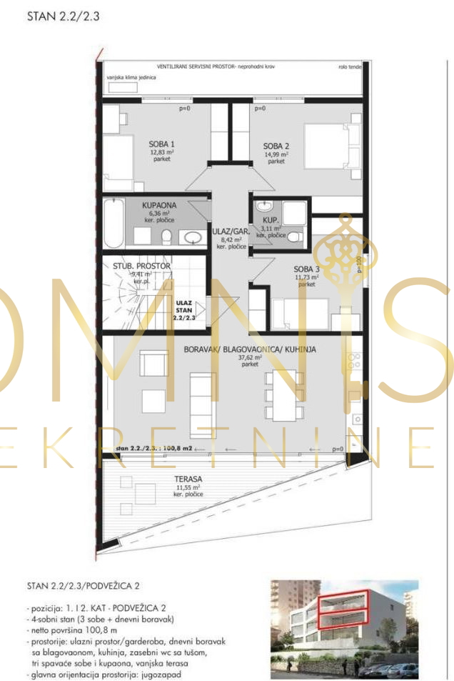 Квартира RIJEKA, 485.000 €