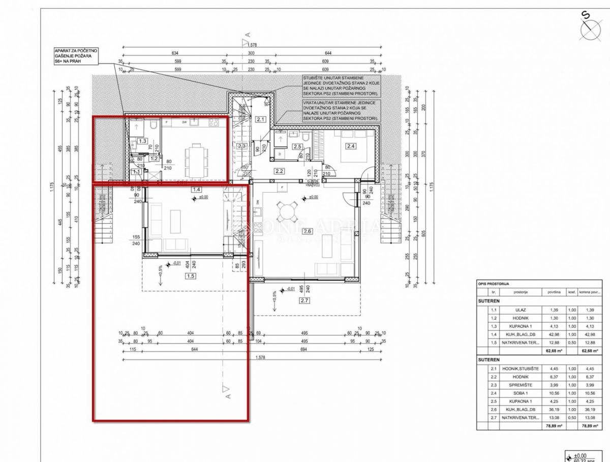 Wohnung Dramalj, Crikvenica, 120m2 – 2