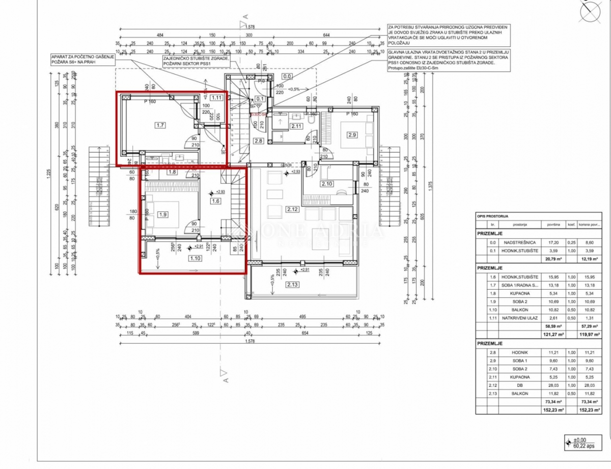 Wohnung Dramalj, Crikvenica, 120m2 – 3