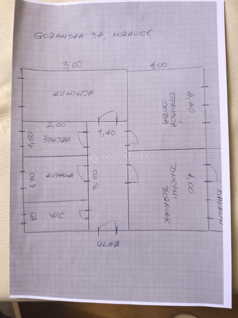 Appartamento BROD MORAVICE, 62.000 €