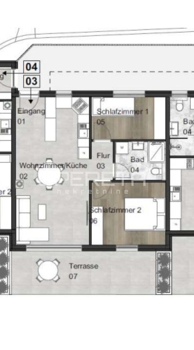 ISTRA, TAR - VABRIGA - Wohnung im Erdgeschoss mit Pool – 2