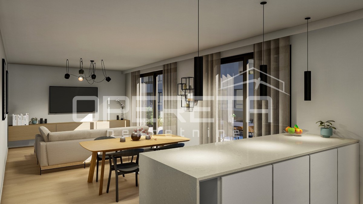 PRODAJA, VELIKA GORICA – NOVOGRADNJA | 4-SOBNO STANOVANJE 110,35 m², 3 SPALNICE, 2 KOPALNICE IN TERASA 33 m² – 2