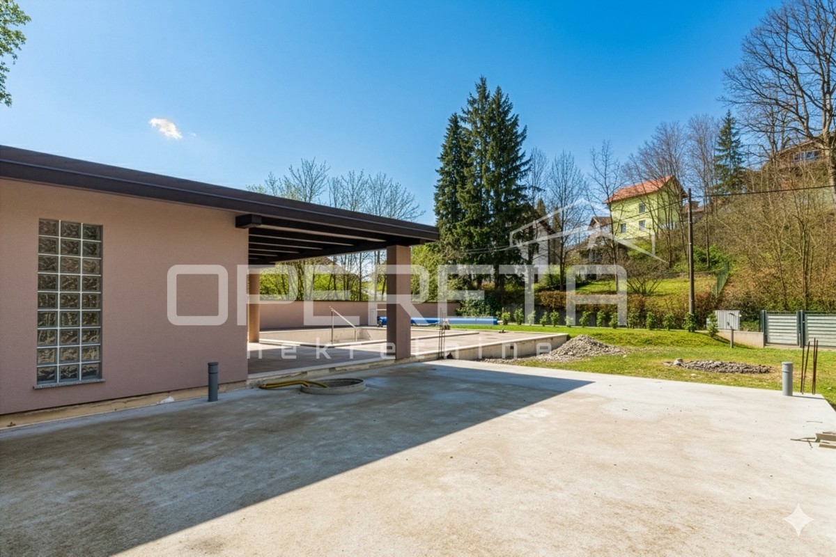 BAUGRUNDSTÜCK MIT BEGINNENDEM BAU – SAMOBOR – JELENŠČAK - 1.192 m² + POOL 7x7 – 3