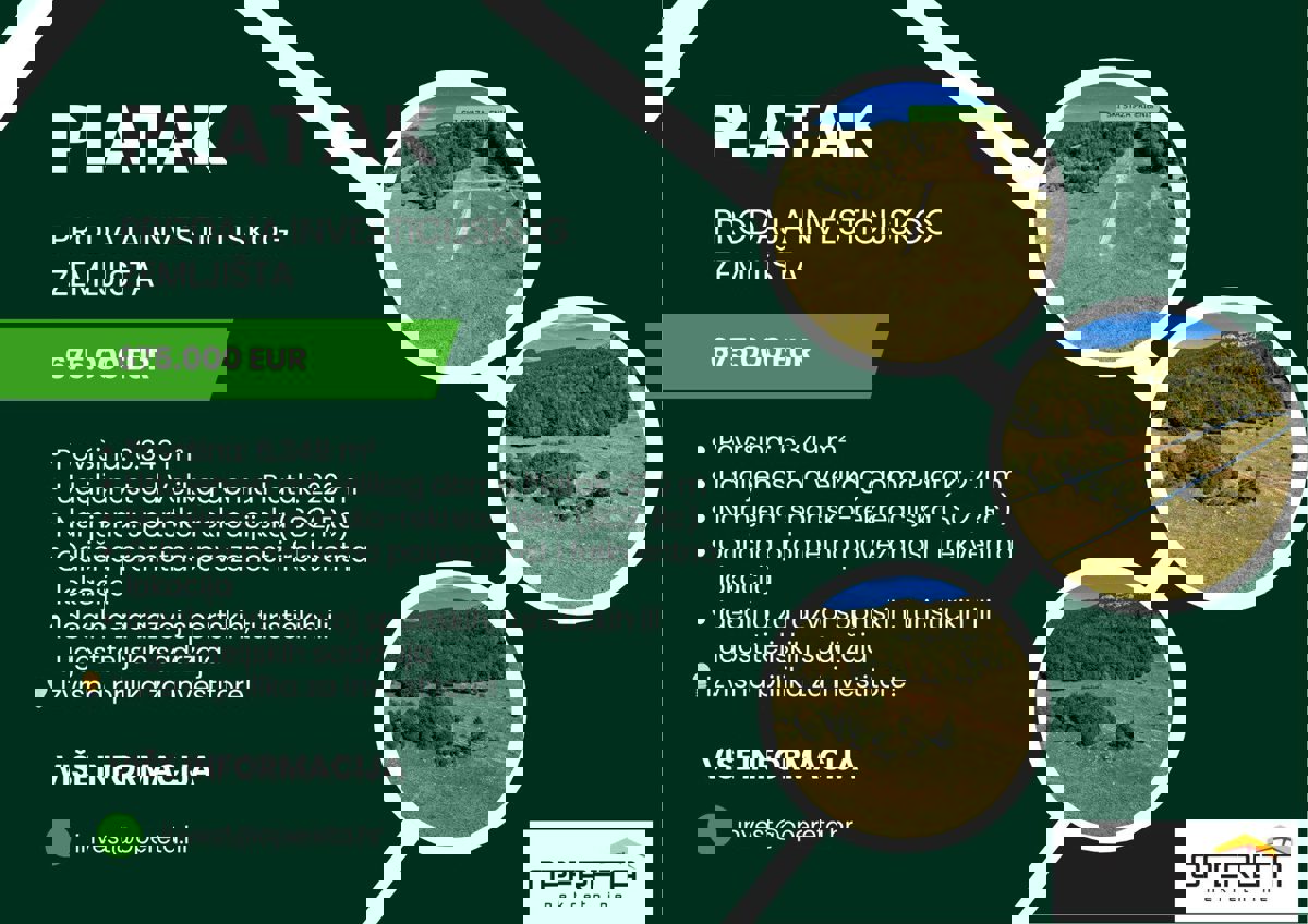 Участок ČAVLE, 675.000 €