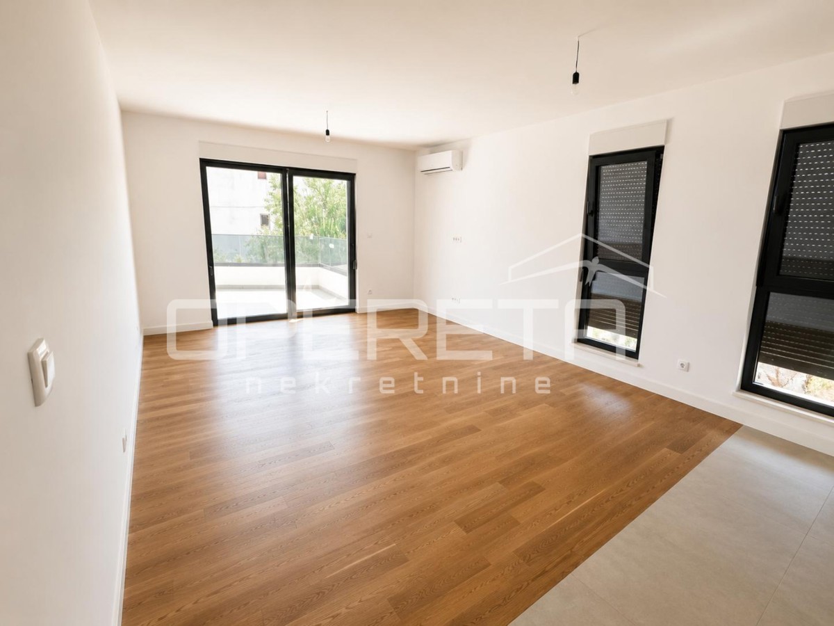 Strožanac, novogradnja 85,41 m2 s krovnom terasom – 2