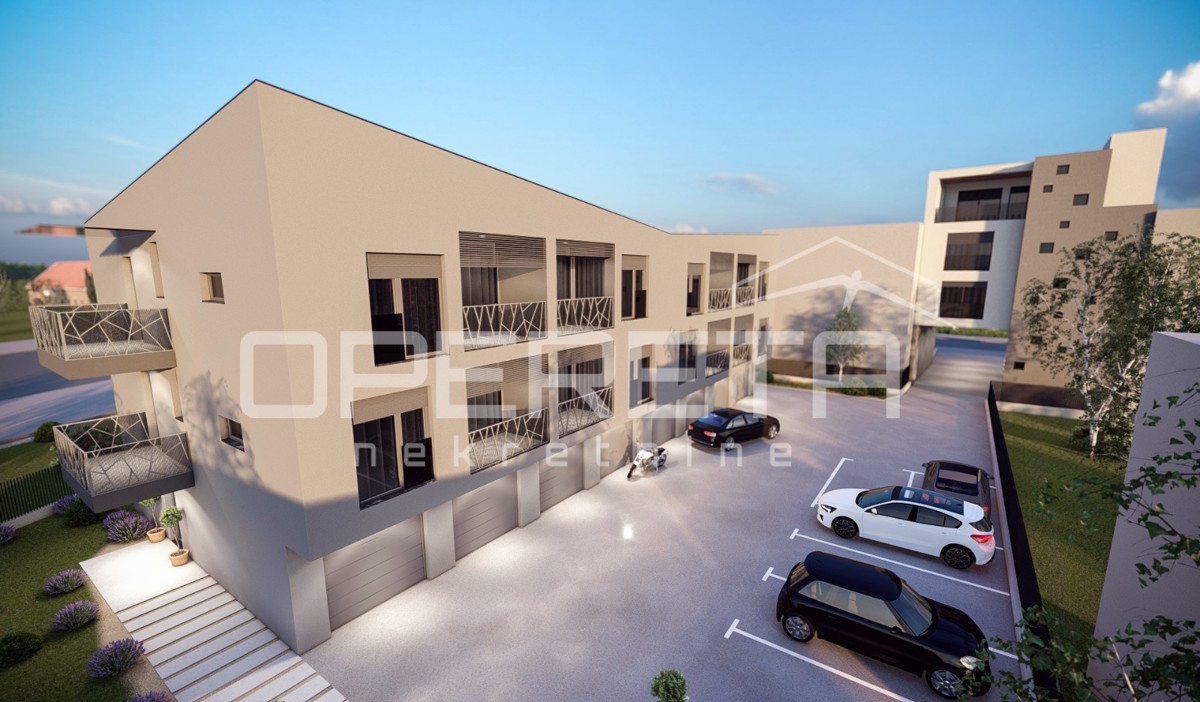 PRODAJA – NOVOGRADNJA CENTAR VELIKE GORICE | TROSOBAN STAN 69,21 m² + GARAŽA + PARKING + SPREMIŠTE | USELJENJE 12/2026. – 2