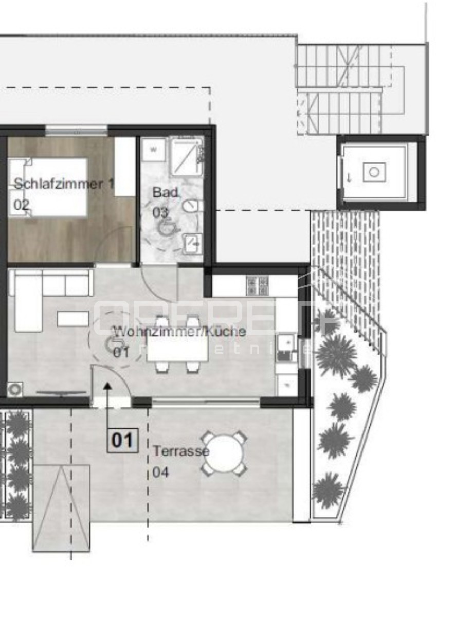 ISTRA, TAR - VABRIGA - Wohnung im Erdgeschoss mit Pool – 2