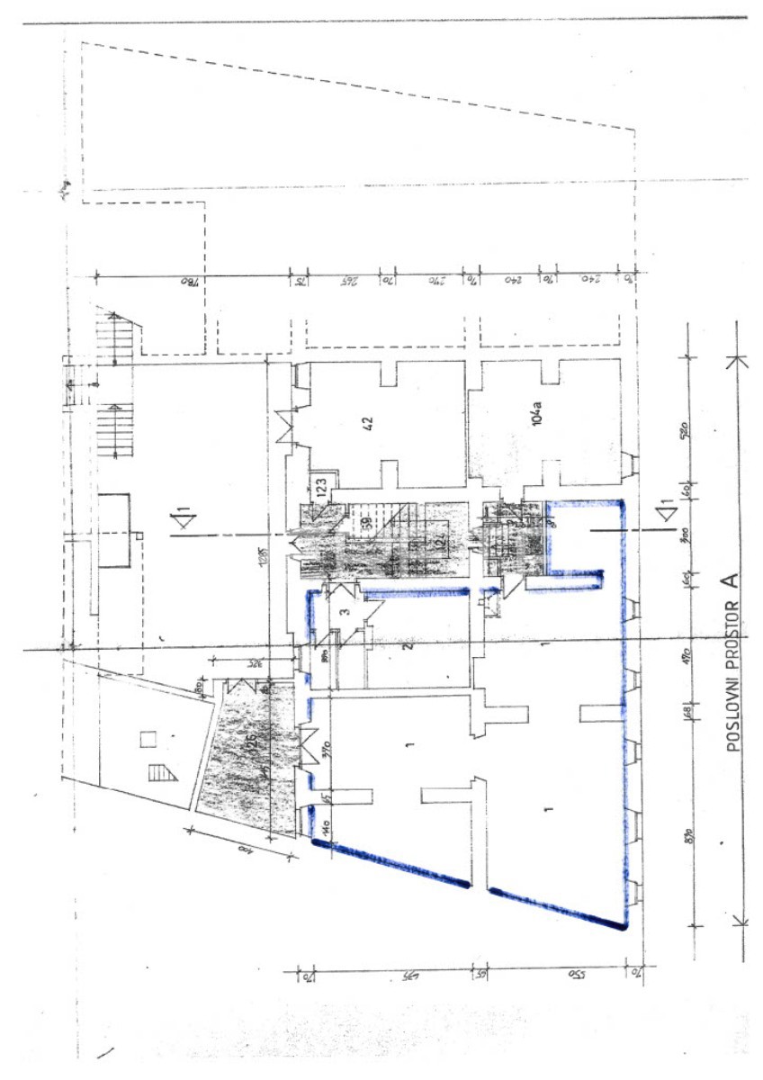 Gewerbefläche 141,50 m² zur Renovierung – Stadtzentrum – 2