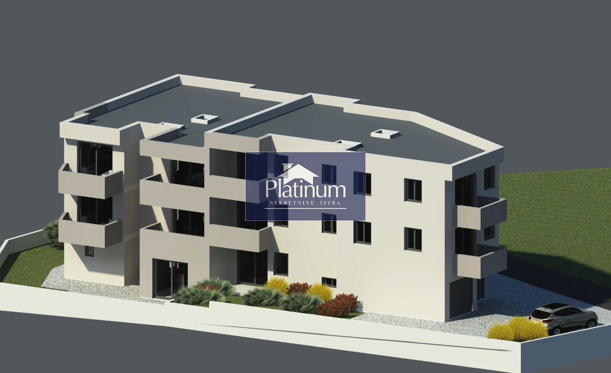 Istria, Pula, new apartment project in Valdebek