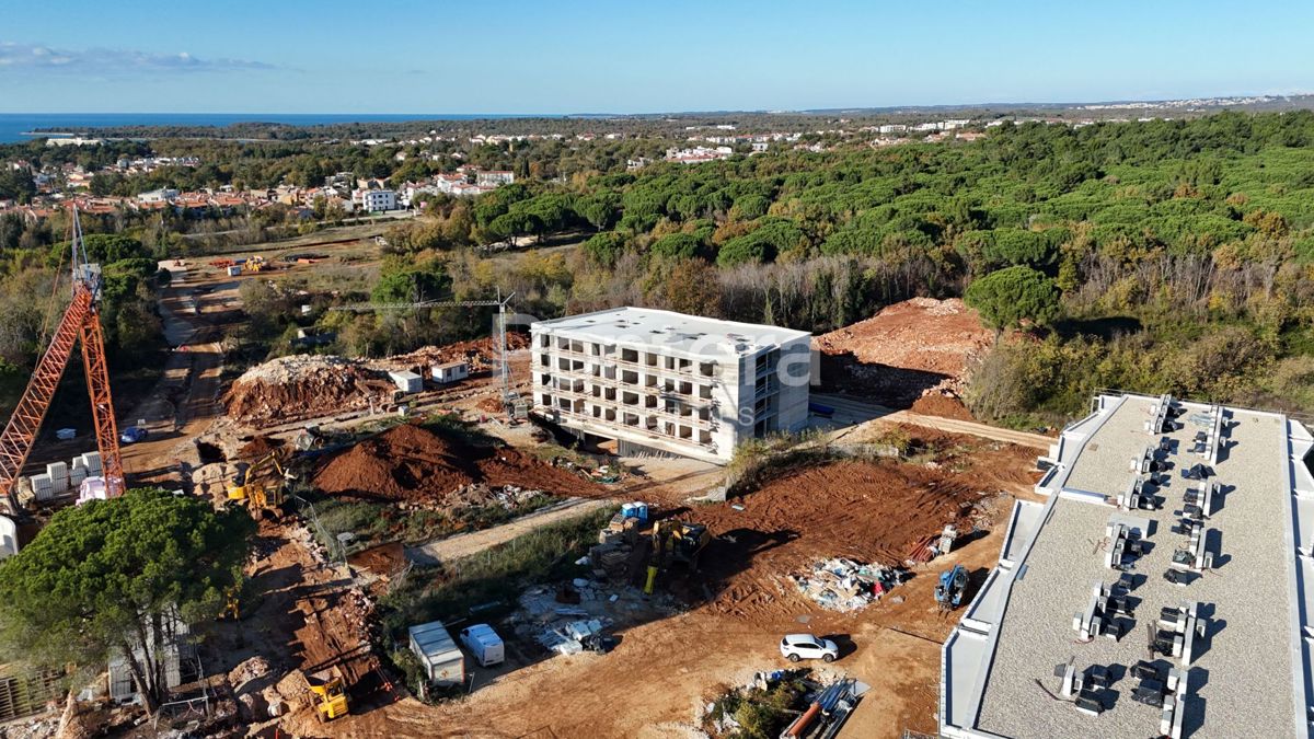 ISTRA, POREČ luksuzan stan 127,79 m² s pogledom na more i grad, novogradnja! (A301)