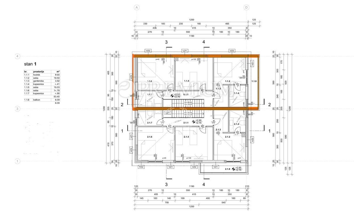 Malinska: moderna kuća s bazenom, 160 m od mora! – 3