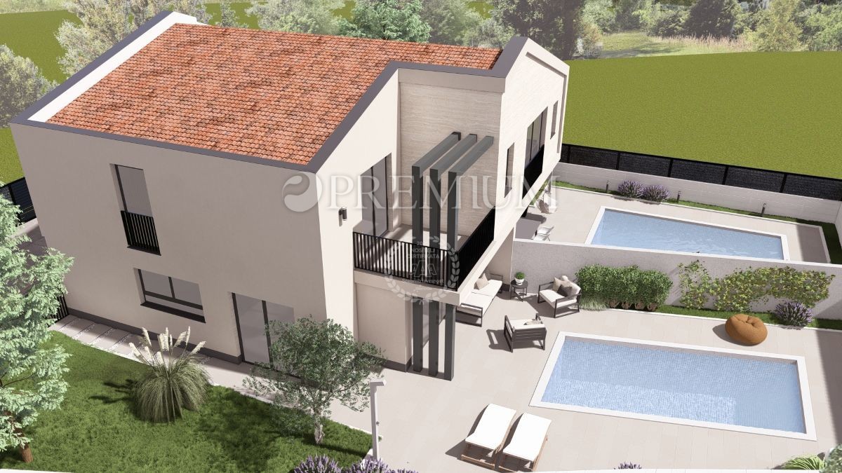 Malinska, Haus mit Pool am Rand der Bauzone! – 3