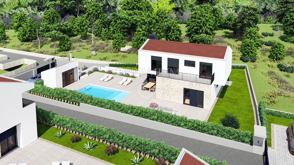 Umgebung von Malinska, attraktives Einfamilienhaus mit Swimmingpool! – 2