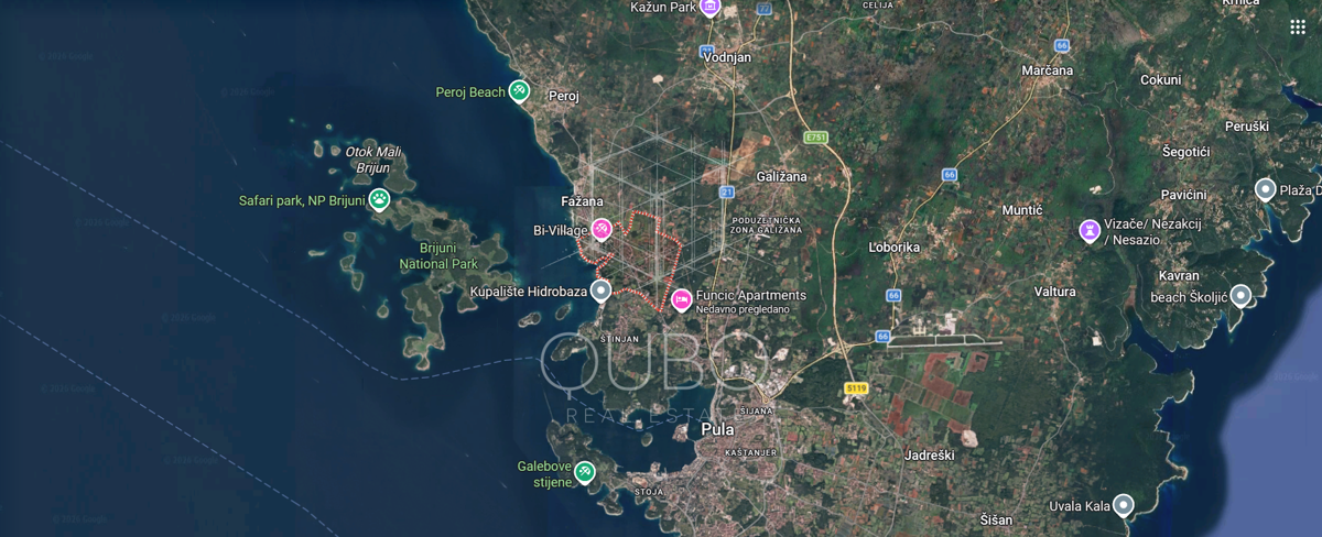 Участок FAŽANA, 125.000 €