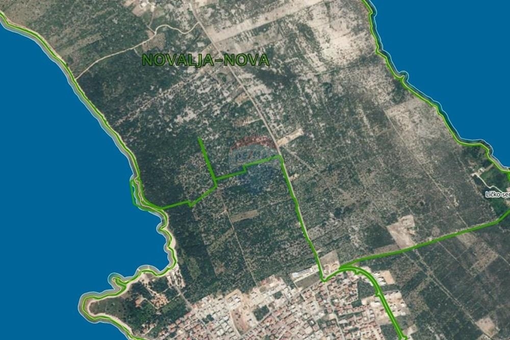 Zemljišče Novalja, 4.490m2 – 2