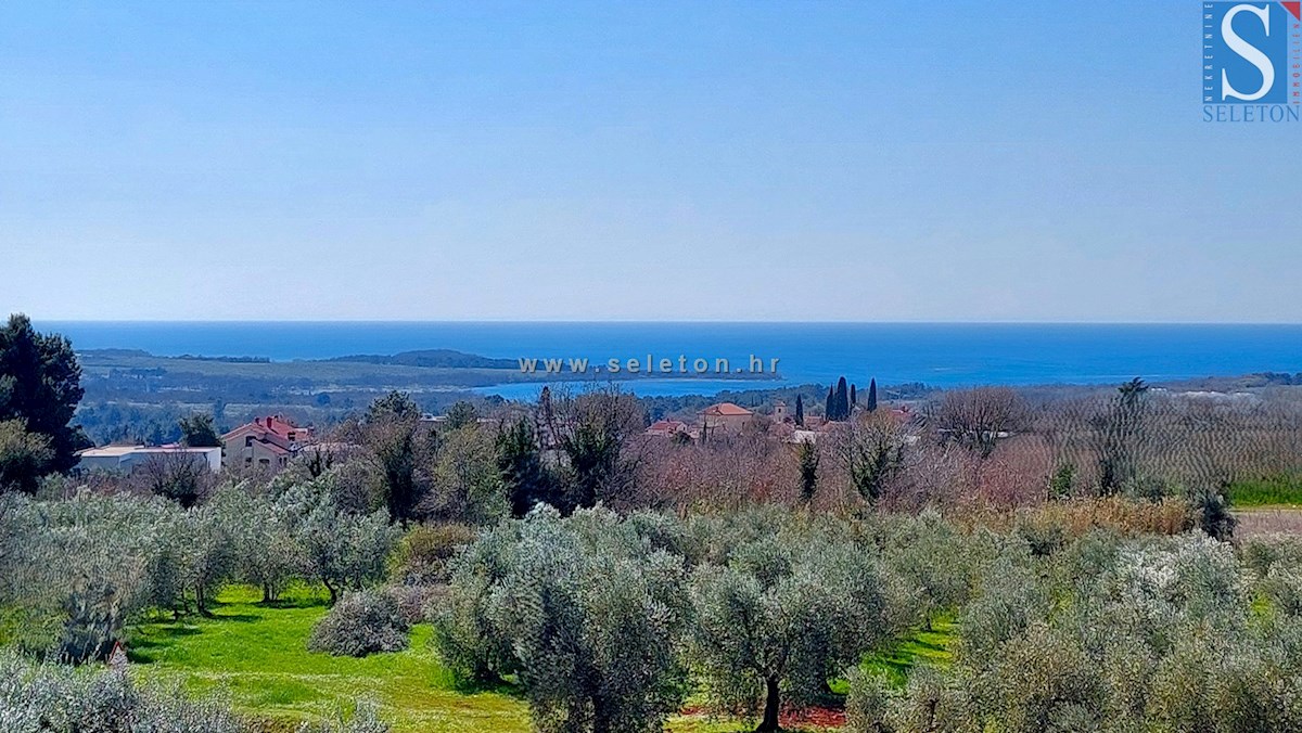 Istra, Poreč-okolica, stan od 80 m2 s pogledom na more - u izgradnji