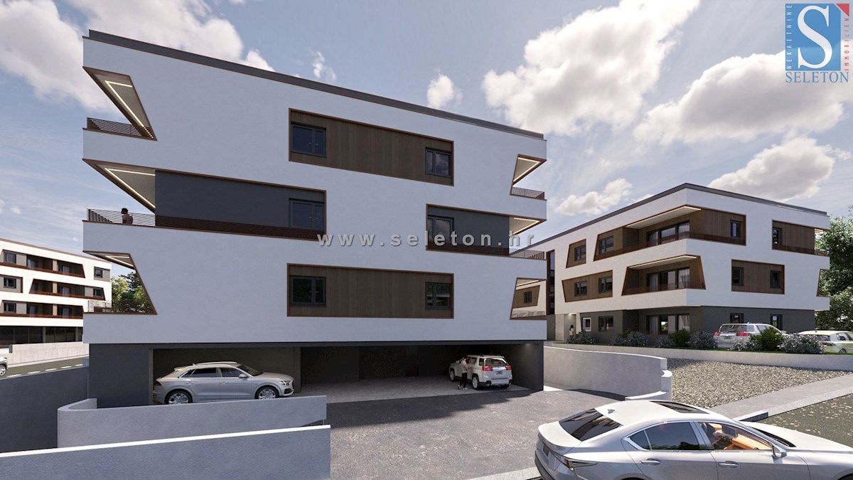 Istra, Poreč, stan površine 48 m2 u modernoj novogradnji ( B )