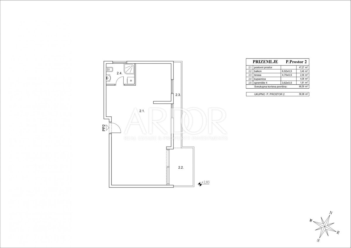 Locale commerciale RIJEKA, 220.000 €