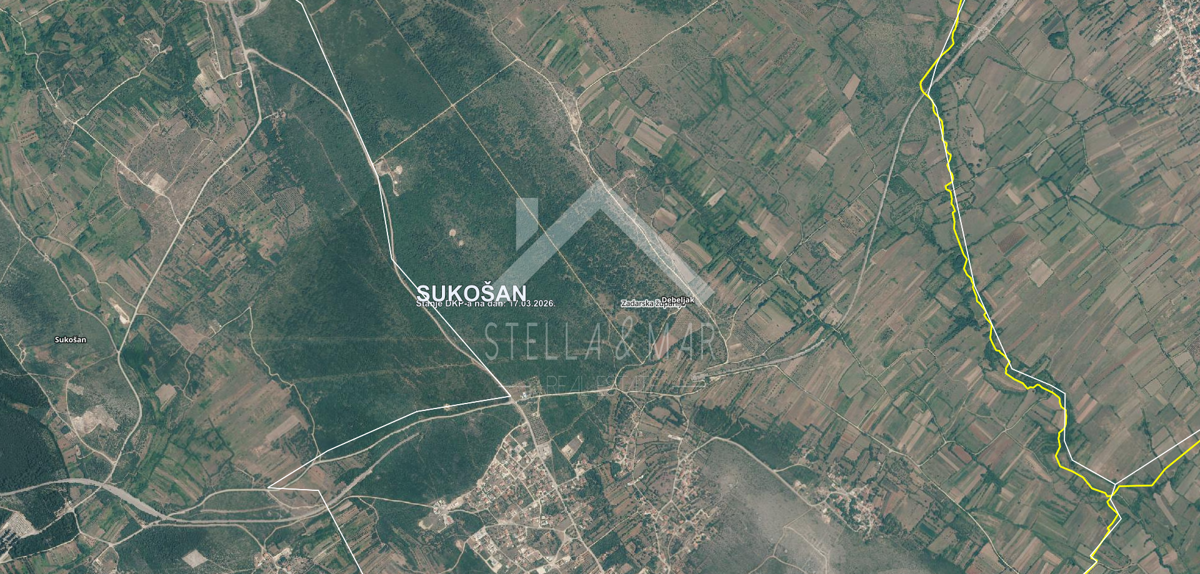 Terreno SUKOŠAN, 135.000 €