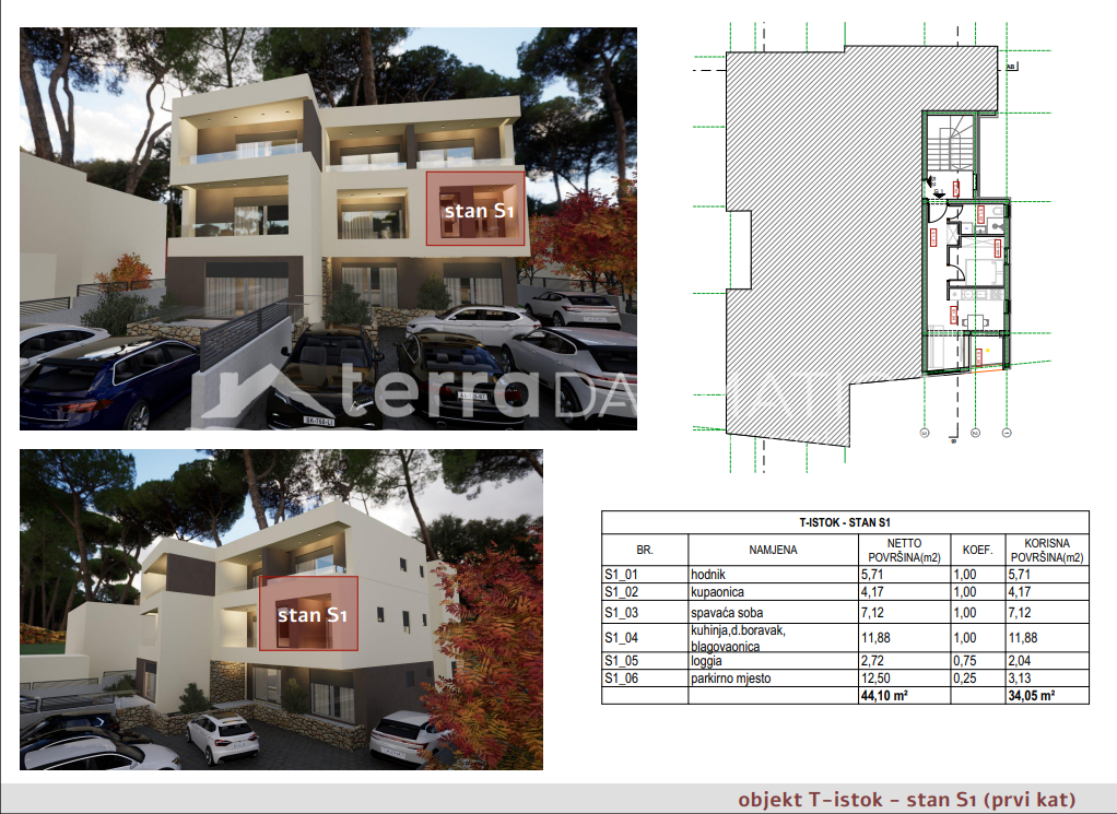 Квартира ŠIBENIK, 138.000 €