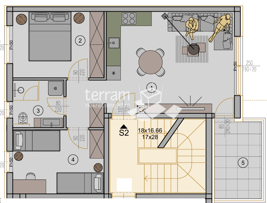 Квартира PULA, 200.000 €
