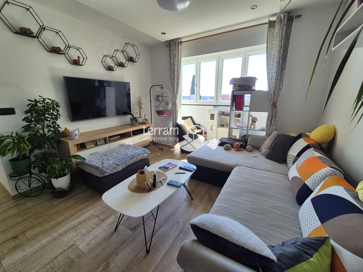 Istra, Pula, Vidikovac, apartment, 3rd floor, 1 bedroom + living room, 52.51 m2, renovated, for sale