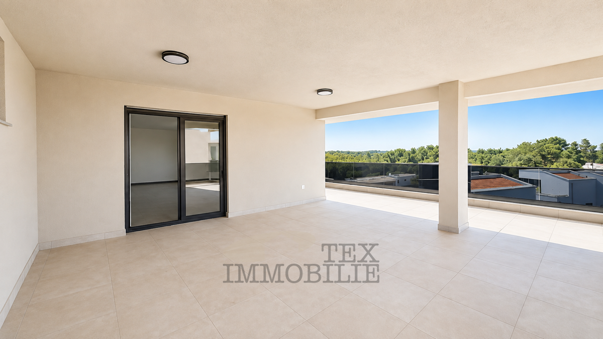 Poreč okolica - Penthouse u novogradnji sa tri spavaće sobe