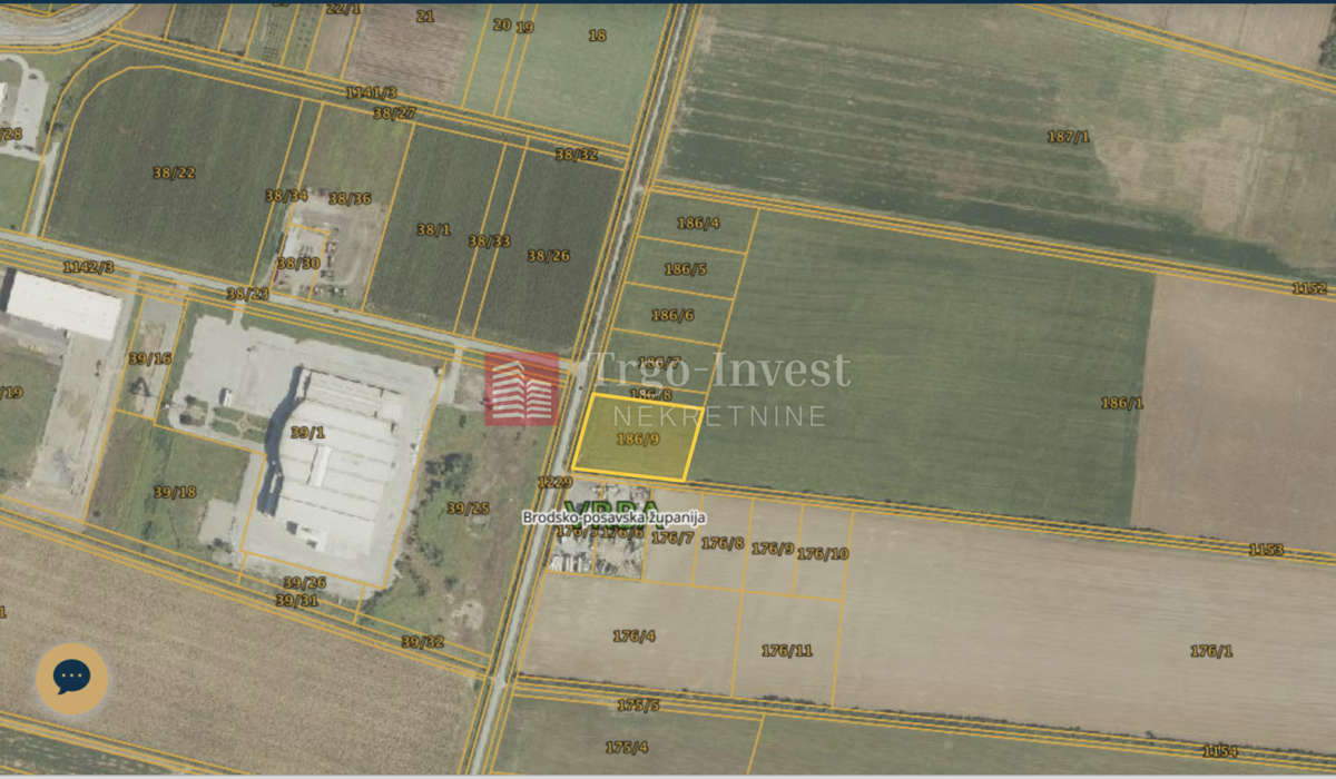 Terreno GORNJA VRBA, 90.000 €