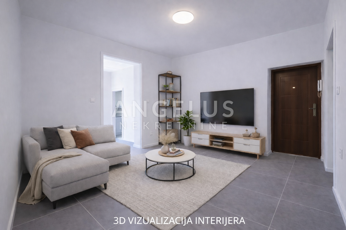 Pula, Center - stanovanje z dvoriščem, 55m2, naprodaj!