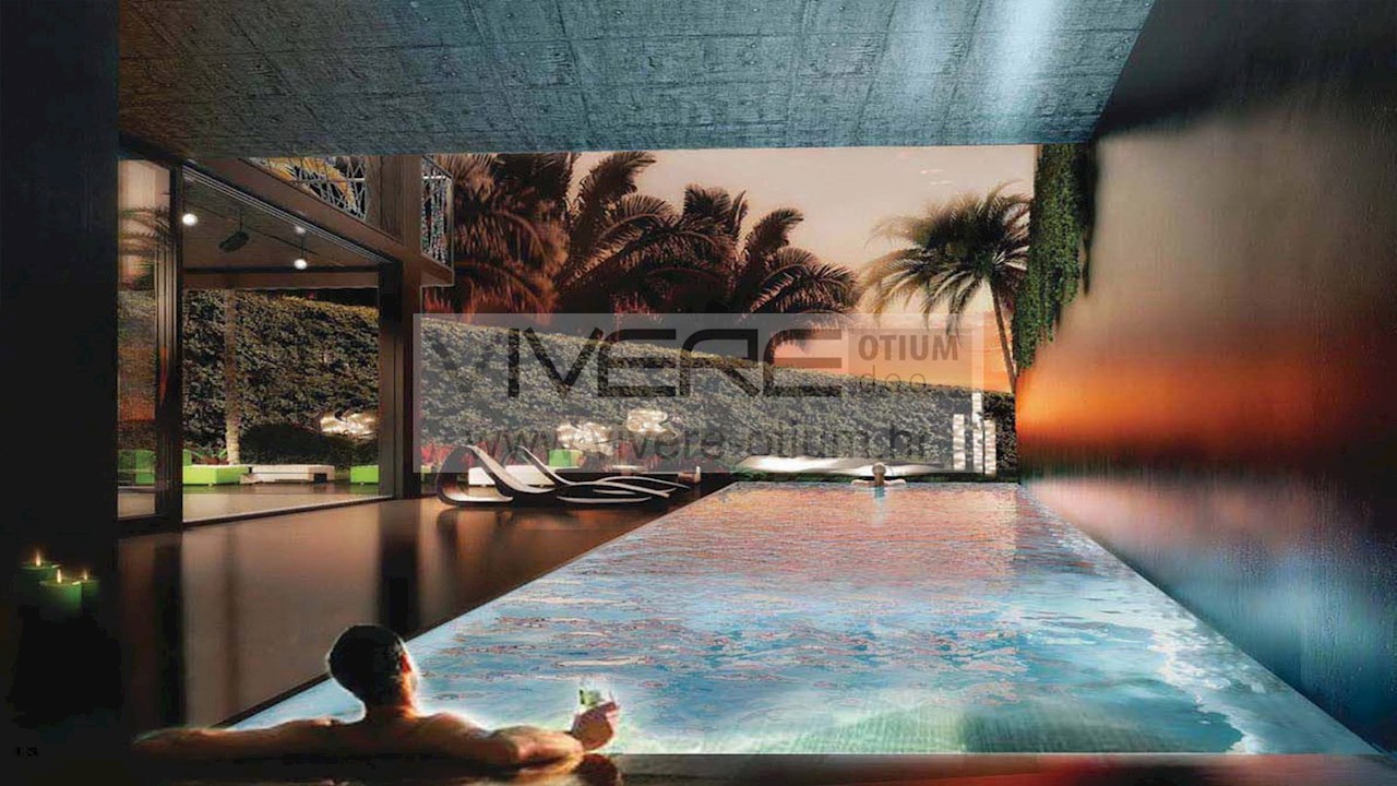 Pool with sundeck